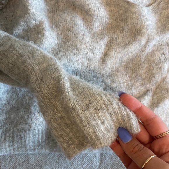 Wool Off the Shoulder Free People Sweater - Picture 4 of 4